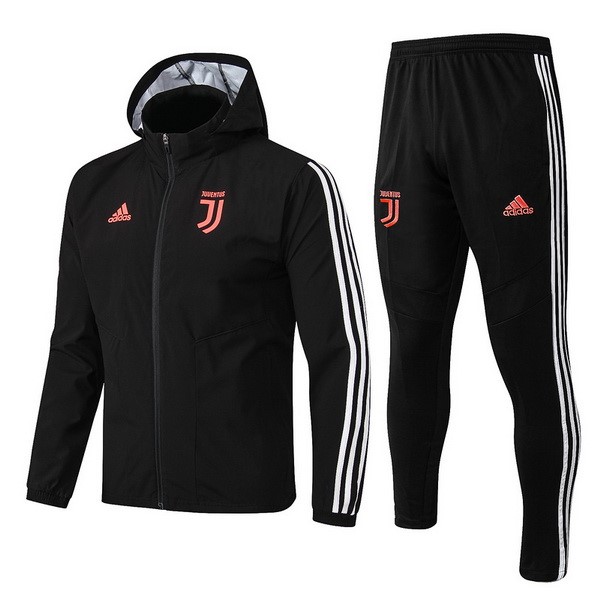 Rompevientos Juventus Conjunto Completo 2019-20 Negro Blanco